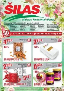 Reklaminis laikraštis Šilas, galioja nuo 2026-04-22 iki 2026-05-05.