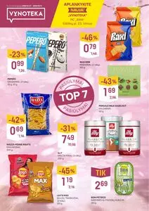 Reklaminis laikraštis Vynoteka, galioja nuo 2026-04-27 iki 2026-05-10.