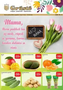 Reklaminis laikraštis Grūstė, galioja nuo 2026-05-01 iki 2026-05-10.
