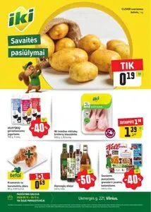 Reklaminis laikraštis Iki, galioja nuo 2026-05-11 iki 2026-05-17.