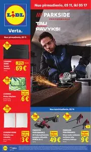 Reklaminis laikraštis Lidl, galioja nuo 2026-05-11 iki 2026-05-17.