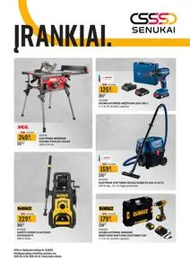 Reklaminis laikraštis Senukai, galioja nuo 2026-04-15 iki 2026-05-18.