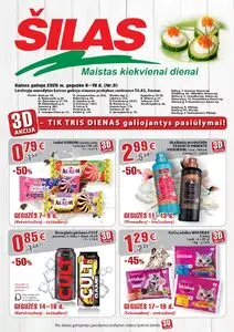Reklaminis laikraštis Šilas, galioja nuo 2026-05-06 iki 2026-05-19.