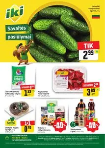 Reklaminis laikraštis Iki, galioja nuo 2026-05-18 iki 2026-05-24.