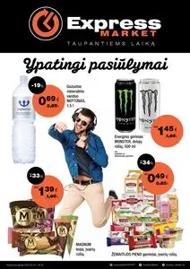 Reklaminis laikraštis Express Market, galioja nuo 2026-05-10 iki 2026-05-30.