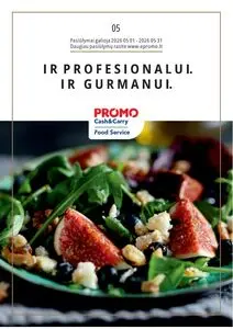 Reklaminis laikraštis Promo Cash and Carry, galioja nuo 2026-05-01 iki 2026-05-31.