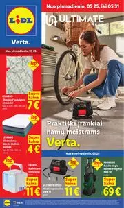 Reklaminis laikraštis Lidl, galioja nuo 2026-05-25 iki 2026-05-31.