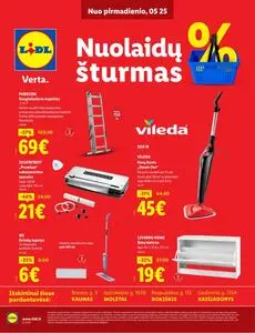 Reklaminis laikraštis Lidl, galioja nuo 2026-05-25 iki 2026-05-31.
