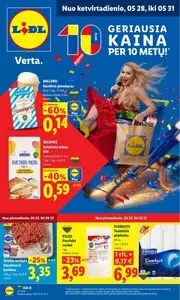 Reklaminis laikraštis Lidl, galioja nuo 2026-05-25 iki 2026-05-31.