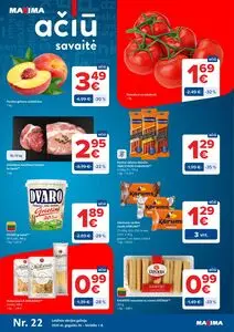 Reklaminis laikraštis Maxima, galioja nuo 2026-05-26 iki 2026-06-01.