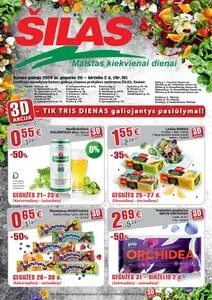 Reklaminis laikraštis Šilas, galioja nuo 2026-05-20 iki 2026-06-02.