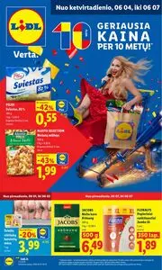 Reklaminis laikraštis Lidl, galioja nuo 2026-06-01 iki 2026-06-07.