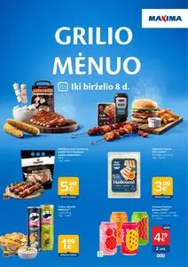 Reklaminis laikraštis Maxima, galioja nuo 2026-05-05 iki 2026-06-08.