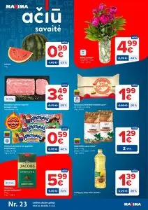 Reklaminis laikraštis Maxima, galioja nuo 2026-06-02 iki 2026-06-08.