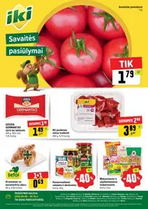 Reklaminis laikraštis Iki, galioja nuo 2026-06-08 iki 2026-06-14.