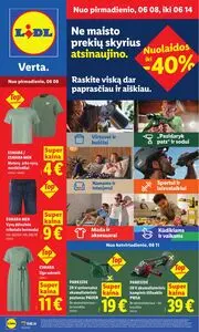 Reklaminis laikraštis Lidl, galioja nuo 2026-06-08 iki 2026-06-14.