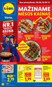 Reklaminis laikraštis Lidl, galioja nuo 2026-06-08 iki 2026-06-14.