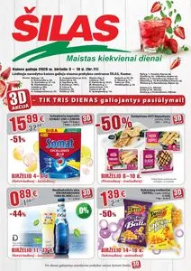 Reklaminis laikraštis Šilas, galioja nuo 2026-06-03 iki 2026-06-16.