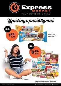 Reklaminis laikraštis Express Market, galioja nuo 2026-05-31 iki 2026-06-20.