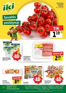 Reklaminis laikraštis Iki, galioja nuo 2026-06-15 iki 2026-06-21.