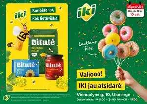 Reklaminis laikraštis Iki, galioja nuo 2026-06-18 iki 2026-06-21.