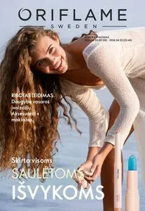Reklaminis laikraštis Oriflame, galioja nuo 2026-06-03 iki 2026-06-23.