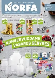 Reklaminis laikraštis Norfa, galioja nuo 2026-06-11 iki 2026-06-24.