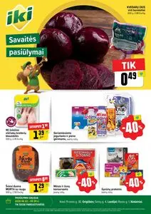 Reklaminis laikraštis Iki, galioja nuo 2026-06-22 iki 2026-06-28.