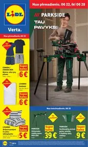 Reklaminis laikraštis Lidl, galioja nuo 2026-06-22 iki 2026-06-28.