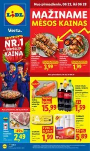 Reklaminis laikraštis Lidl, galioja nuo 2026-06-22 iki 2026-06-28.