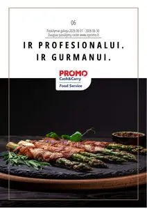 Reklaminis laikraštis Promo Cash and Carry, galioja nuo 2026-06-01 iki 2026-06-30.