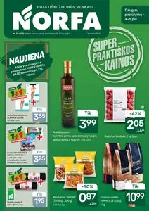 Reklaminis laikraštis Norfa, galioja nuo 2026-06-24 iki 2026-06-30.
