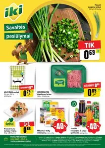 Reklaminis laikraštis Iki, galioja nuo 2026-06-29 iki 2026-07-05.