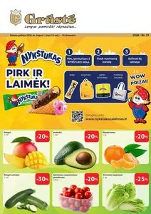 Reklaminis laikraštis Grūstė, galioja nuo 2026-07-01 iki 2026-07-10.