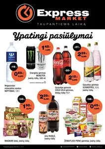 Reklaminis laikraštis Express Market, galioja nuo 2026-06-21 iki 2026-07-11.