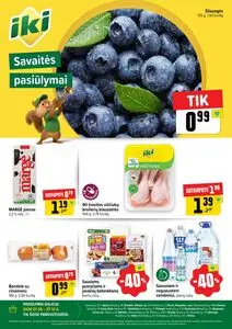 Reklaminis laikraštis Iki, galioja nuo 2026-07-06 iki 2026-07-12.