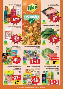 Reklaminis laikraštis Iki, galioja nuo 2026-07-06 iki 2026-07-12.
