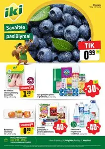 Reklaminis laikraštis Iki, galioja nuo 2026-07-06 iki 2026-07-12.