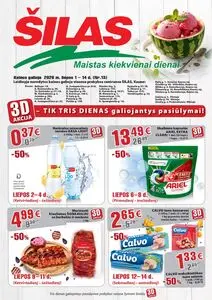 Reklaminis laikraštis Šilas, galioja nuo 2026-07-01 iki 2026-07-14.