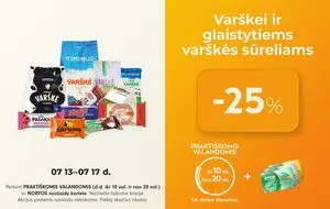 Reklaminis laikraštis Norfa, galioja nuo 2026-07-13 iki 2026-07-17.