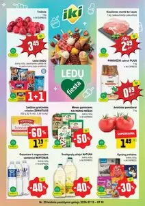 Reklaminis laikraštis Iki, galioja nuo 2026-07-13 iki 2026-07-19.