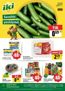Reklaminis laikraštis Iki, galioja nuo 2026-07-13 iki 2026-07-19.