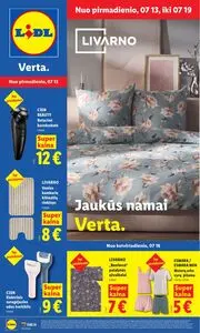 Reklaminis laikraštis Lidl, galioja nuo 2026-07-13 iki 2026-07-19.