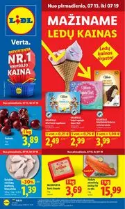 Reklaminis laikraštis Lidl, galioja nuo 2026-07-13 iki 2026-07-19.