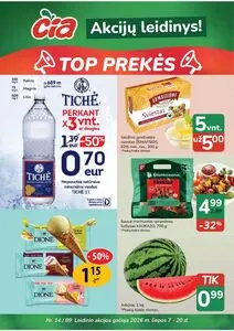 Reklaminis laikraštis Čia, galioja nuo 2026-07-07 iki 2026-07-20.