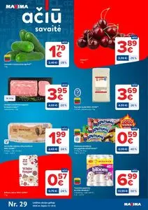 Reklaminis laikraštis Maxima, galioja nuo 2026-07-14 iki 2026-07-20.