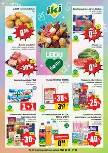 Reklaminis laikraštis Iki, galioja nuo 2026-07-20 iki 2026-07-26.