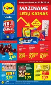 Reklaminis laikraštis Lidl, galioja nuo 2026-07-20 iki 2026-07-26.