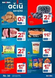 Reklaminis laikraštis Maxima, galioja nuo 2026-07-21 iki 2026-07-27.