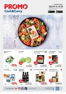 Reklaminis laikraštis Promo Cash and Carry, galioja nuo 2026-07-15 iki 2026-07-28.
